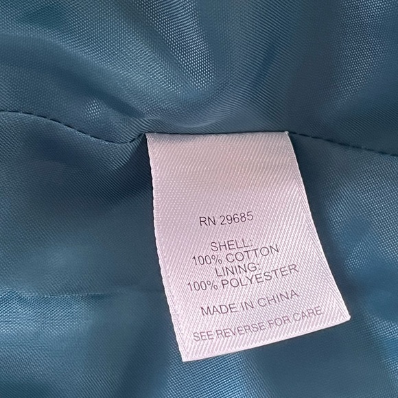 Pendleton Petite Turquoise Yellow White Floral Sleeveless A Line Dress Size 10 - Picture 12 of 12